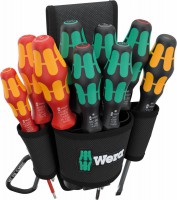 Wera 9620 10 Piece Mixed Screwdrivers & Belt Holster Set 1 £71.95